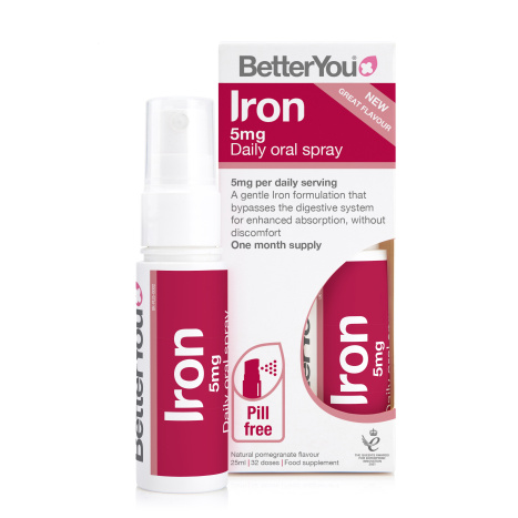 BETTERYOU IRON DAILY oral spray with aroma of baked apple 25ml