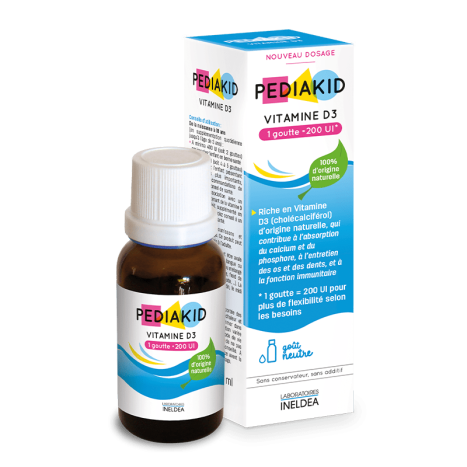 PEDIAKID VITAMIN D3 sol 20ml