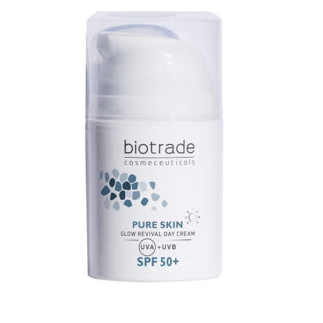 BIOTRADE PURE SKIN озаряващ дневен крем SPF50+ 50ml