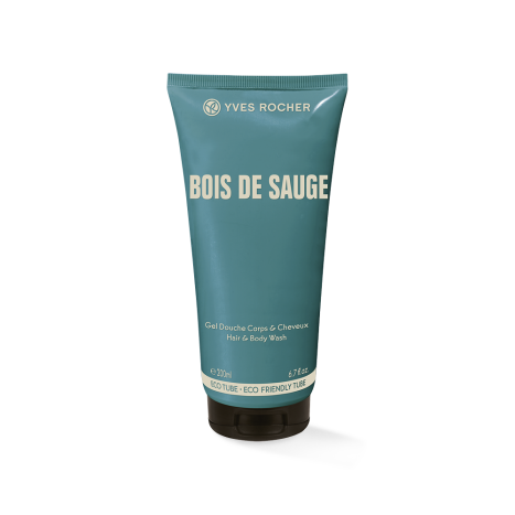 YVES ROCHER Мъжки парфюмен душ гел BOIS DE SAUGE 200ml