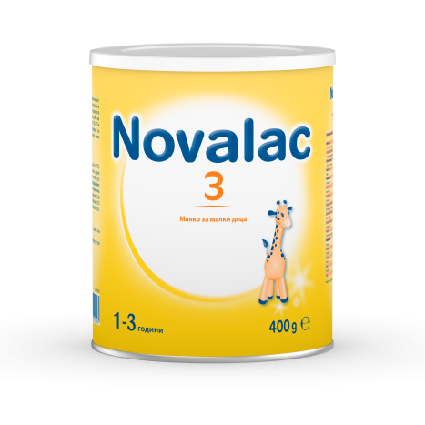 NOVALAC 3 Преходно мляко за малки деца 1-3 години 400g