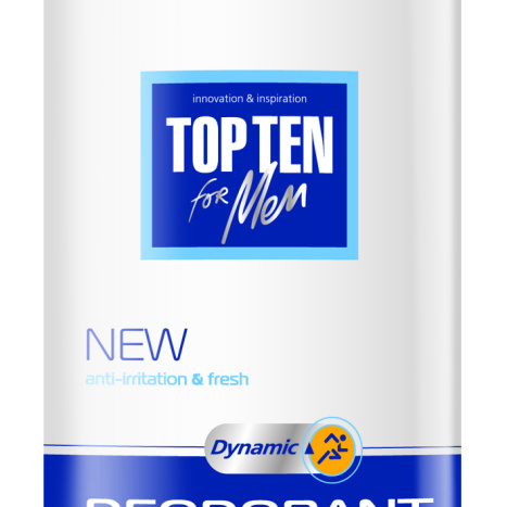 TOP TEN DYNAMIC Body deodorant for sensitive skin 150ml