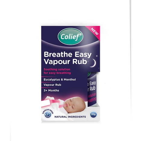 COLIEF Breathe Easy балсам за бебета 30g