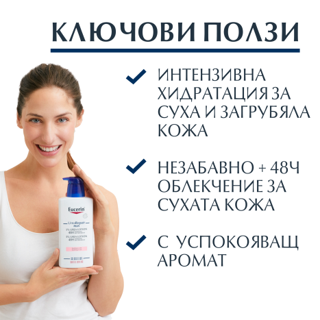 EUCERIN UREAREPAIR Plus Лосион за тяло с аромат с 5% Urea 400ml