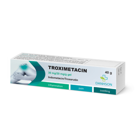 TROXIMETACIN gel 30mg/20mg ml 40g
