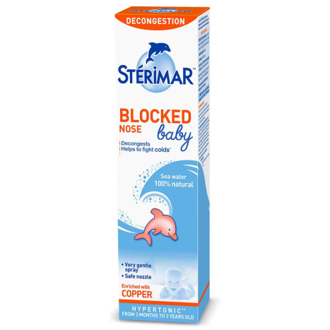 STERIMAR BLOCKED hypertonic nasal spray 100ml