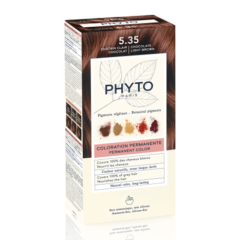 PHYTO PHYTOCOLOR боя за коса N5.35 Светъл шоколад