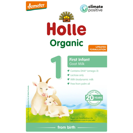 HOLLE Organic goat milk formula 1 for infants 400g