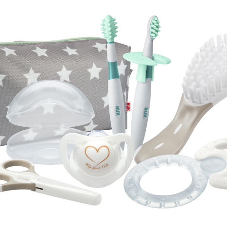 NUK Set of accessories for a newborn - 8 pieces