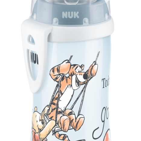NUK Active Cup 300 ml, silicone tip, Disney, 12+ months, Blue