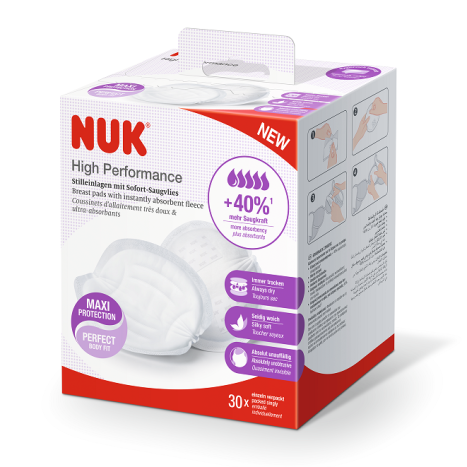 NUK HIGH PERFORMANCE Nursing pads x 30