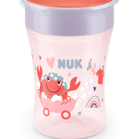 NUK Чаша EVOLUTION Magic Cup, 8+ мес., 230 мл., Розов