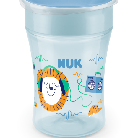 NUK EVOLUTION Magic Cup, 8+ months, 230 ml., Blue
