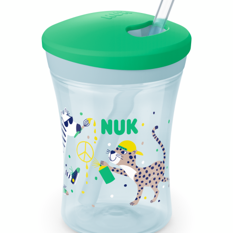 NUK EVOLUTION Action Cup, 12+ months, 230 ml, Green