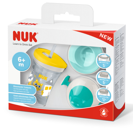 NUK SET Evolution Cups All-in-one, Neutral