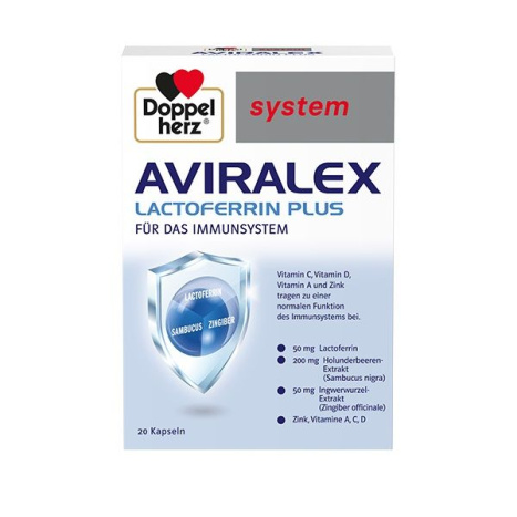 DOPPELHERZ SYSTEM AVIRALEX to support the immune system x 20 caps