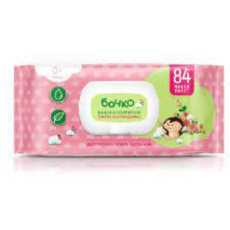 BOCHKO Wet wipes Cotton and Sumac cover x 84