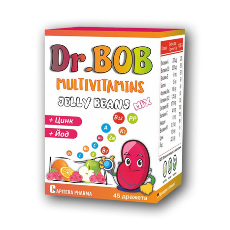 DR.BOB Мултивитамини микс x 45 gummies