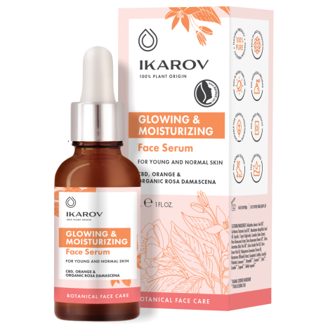 IKAROV brightening and moisturizing face serum 30ml