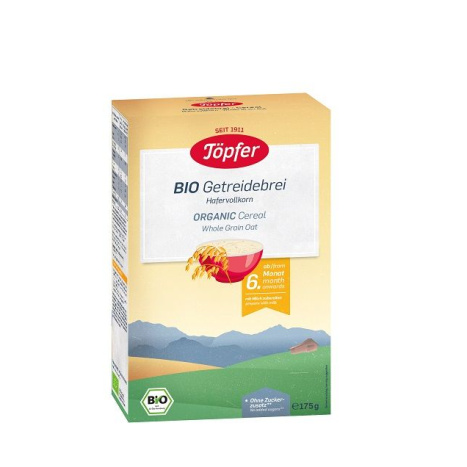 TOPFER LACTANA BIO dairy-free porridge with whole grain oats from 6+m 175g