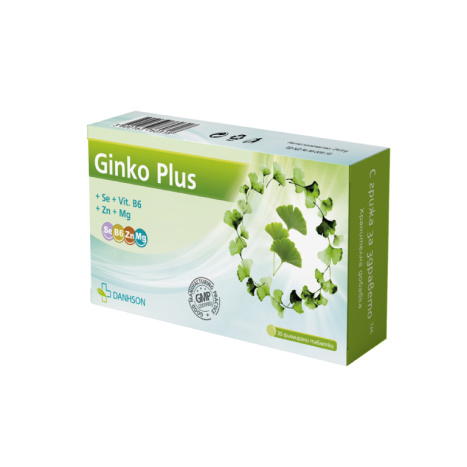 GINKO PLUS for good memory and dewing x 30 tabl