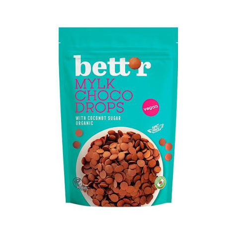 BETT`R Капки млечен шоколад 200g