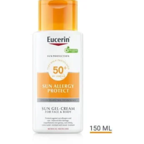 EUCERIN SUN SPF50+ Cream-gel against sun allergies 150ml