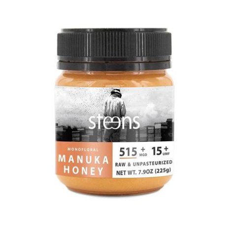 STEENS Monofloral Manuka Honig / Монофлорен пчелен мед от Манука 515+ MGO, 15+ UMF x 225 g