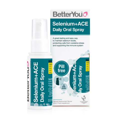 BETTERYOU SELENIUM + ACE oral spray with blackcurrant aroma 50ml