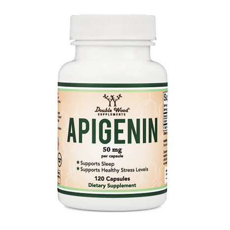 DOUBLE WOOD APIGENIN Apigenin for stress 50mg x 120 caps
