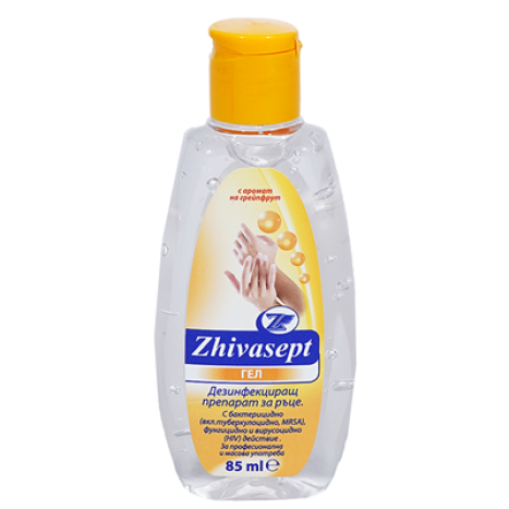 ZHIVASEPT S hand gel disinfectant white 85ml