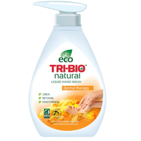 TRI-BIO Dermal therapy natural liquid soap, with dispenser, 240ml