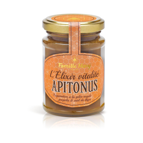 FAMILLE MARY L’Elixir vitalite APITONUS АПИТОНУС Витален елексир с пчелно млечице, прополис и пчелен мед от мащерка 230 g