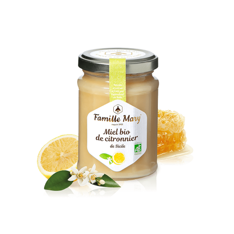 FAMILLE MARY Miel bio de citronnier de Sicile Био пчелен мед от лимоново дърво (от Сицилия) 230 g
