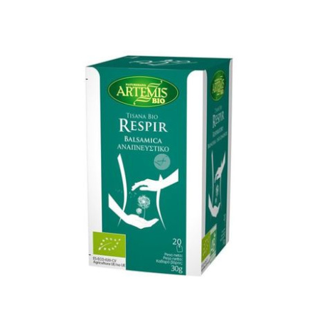 ARTEMIS BIO RESPIR, BIO Чай за дихателната система Био 30g x 20 sach