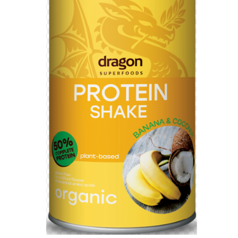 DRAGON SUPERFOODS Протеинов шейк с банан и кокос 450g