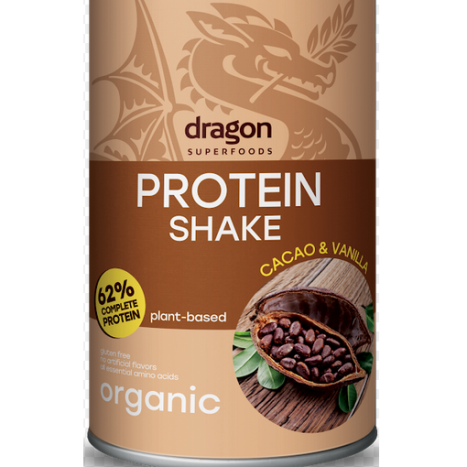 DRAGON SUPERFOODS Протеинов шейк с какао и ванилия 500g