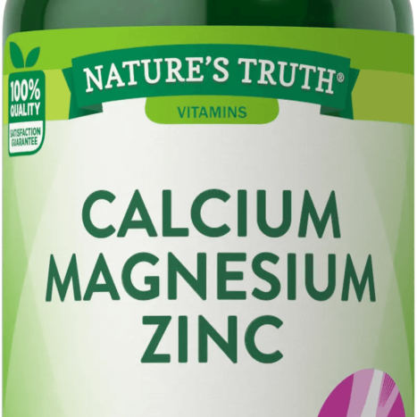 NATURE'S TRUTH Calcium, Magnesium, Zinc x 90 tabl