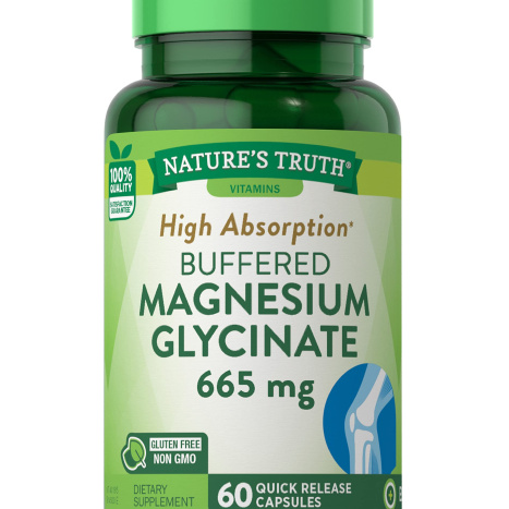 NATURE'S TRUTH Magnesium Glycinate x 60 caps