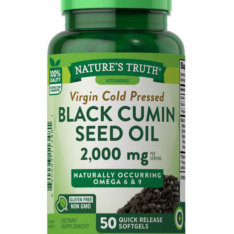 NATURE'S TRUTH Black Seed Oil x 50 softgels
