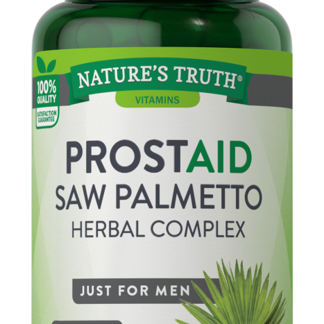 NATURE'S TRUTH ProstAid Saw Palmetto Herbal Complex x 60 caps