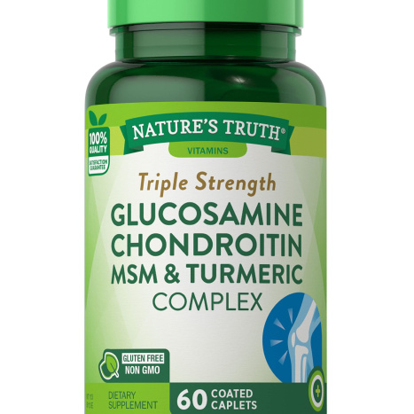 NATURE'S TRUTH TS Glucosamine Chondroitin MSM Complex x 60 capl