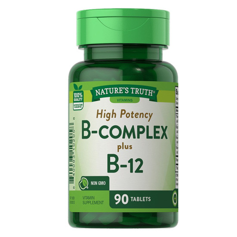 NATURE'S TRUTH Vitamin B-Complex + B-12 x 90 tabl