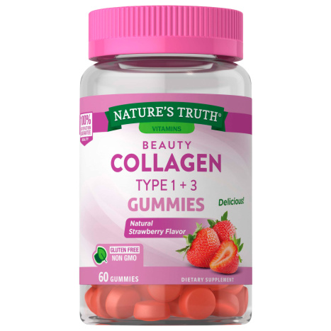 NATURE'S TRUTH Collagen Types 1 & 3 x 60 gumm