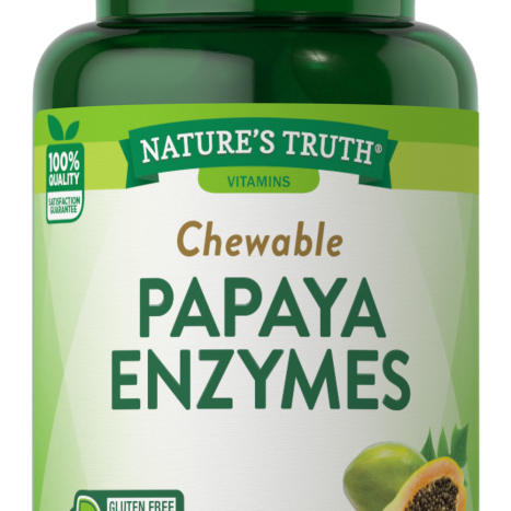 NATURE'S TRUTH Chewable Papaya Enzyme x 120 chew tabl