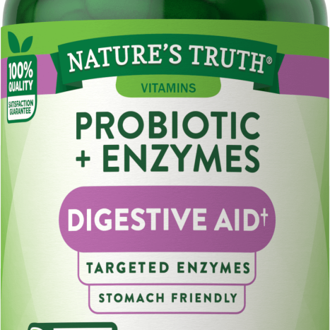 NATURE'S TRUTH Probiotic Multi-Enzyme Complex x 60 caps