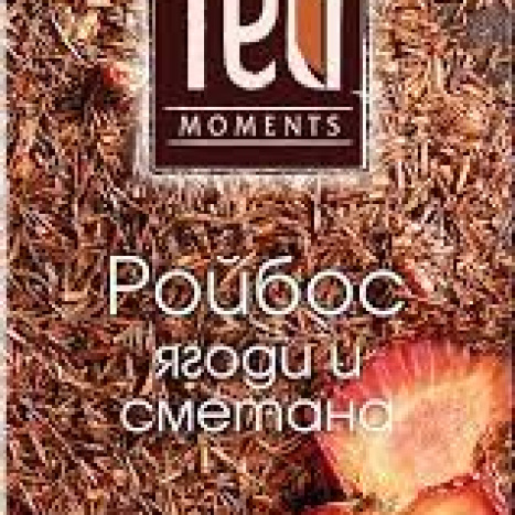 ЧАЙ Tea Moments Ройбос с Ягоди и Сметана x 20