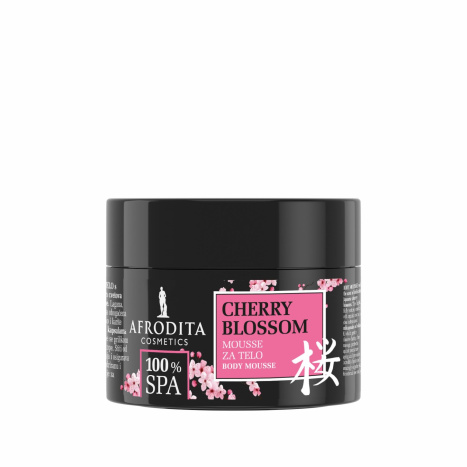 AFRODITA COSMETICS 100 SPA CHERRY BLOSSOM Мус за тяло 200мл