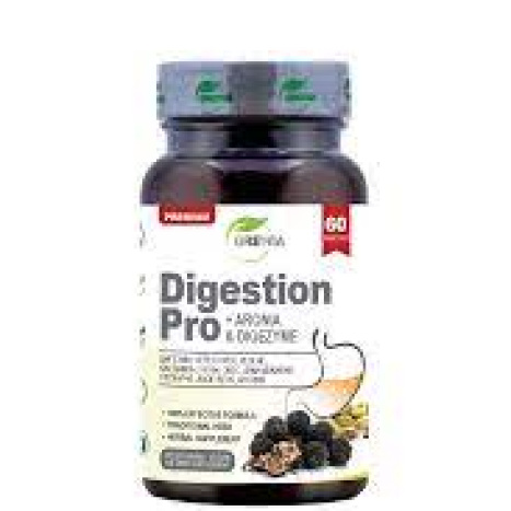 GREWIA DigestionPro+ Aronia + DigeZyme for proper function of the digestive system x 60 caps