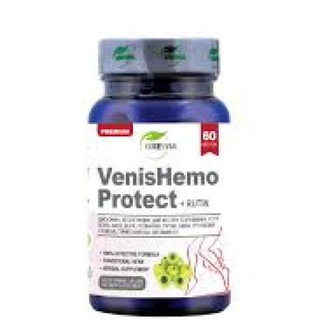 GREWIA VenisHemo Protect + Rutin for the venous system and blood circulation x 60 caps